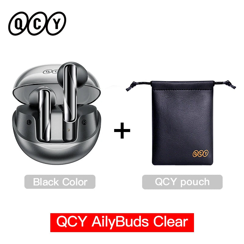 QCY AilyBuds Wireless Earphones – Bluetooth 5.3, ENC, Low Latency