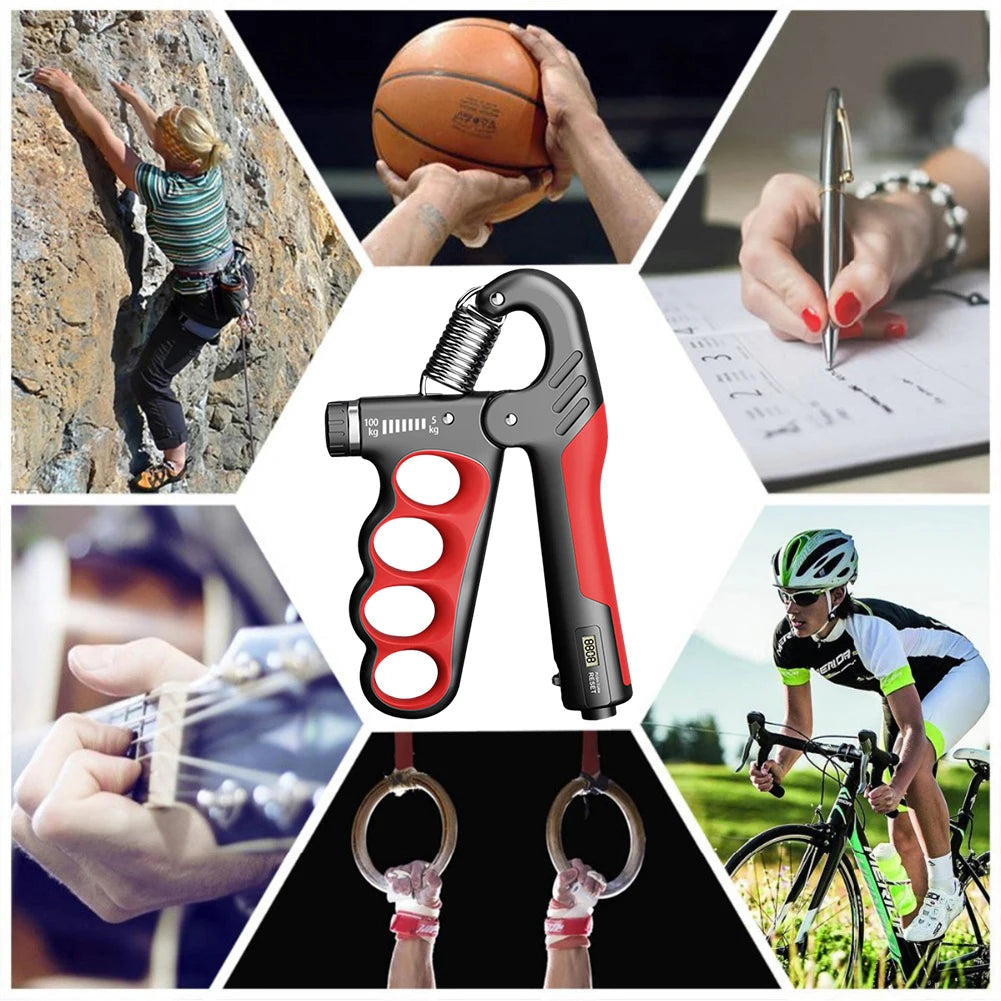 5-100Kg Adjustable Hand Gripper & Strength Trainer