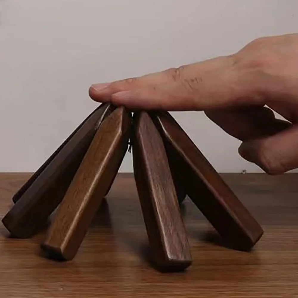 Black Walnut Solid Wood Insulation Mat Table Decoration