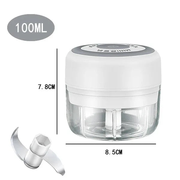 Manual Meat Grinder & Garlic Chopper – Multi-Purpose Kitchen Tool