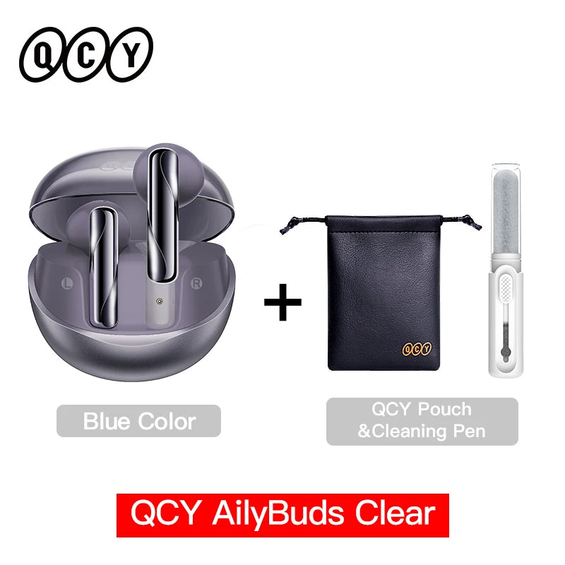 QCY AilyBuds Wireless Earphones – Bluetooth 5.3, ENC, Low Latency