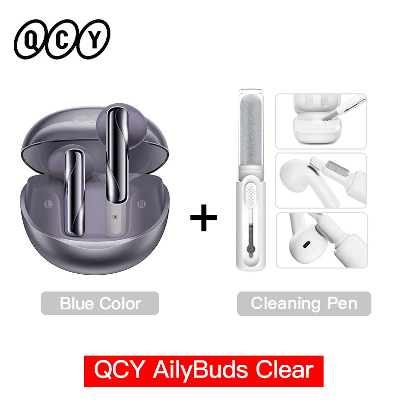 QCY AilyBuds Wireless Earphones – Bluetooth 5.3, ENC, Low Latency