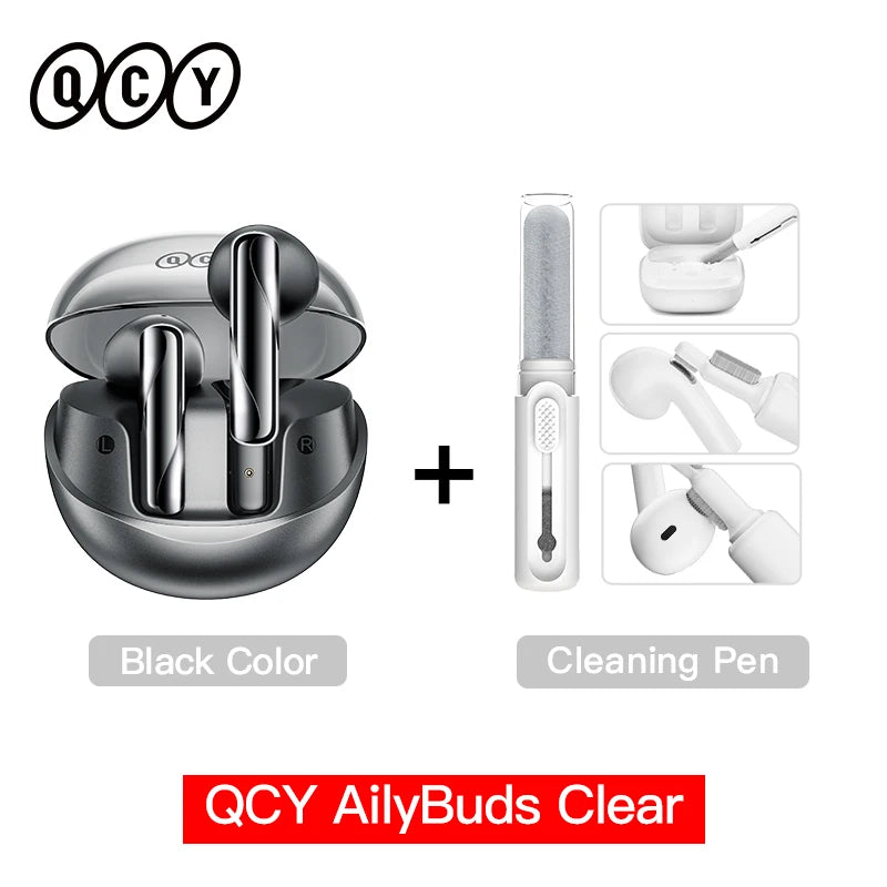 QCY AilyBuds Wireless Earphones – Bluetooth 5.3, ENC, Low Latency