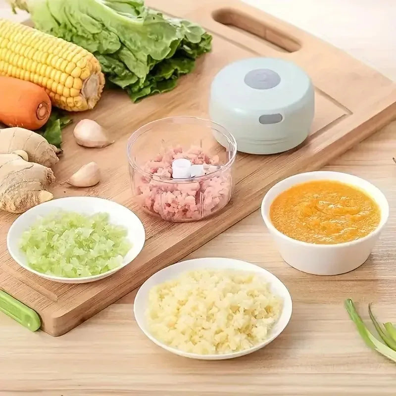 Manual Meat Grinder & Garlic Chopper – Multi-Purpose Kitchen Tool