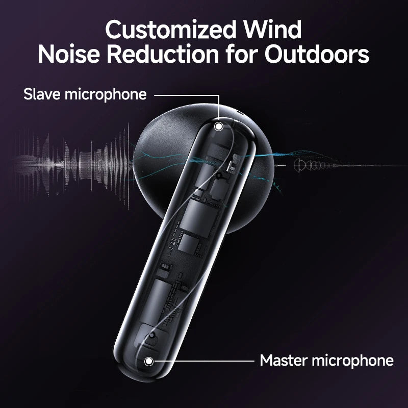 QCY AilyBuds Wireless Earphones – Bluetooth 5.3, ENC, Low Latency