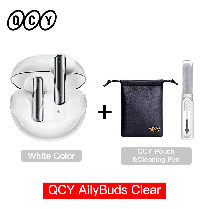 QCY AilyBuds Wireless Earphones – Bluetooth 5.3, ENC, Low Latency