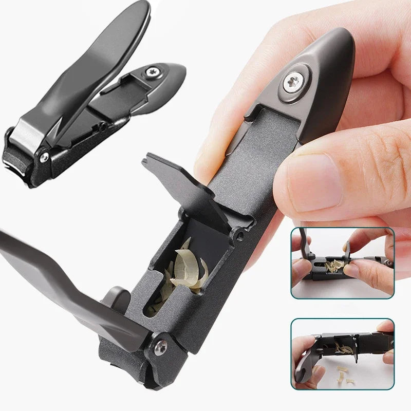 Sharp Nail Clippers with Catcher – Heavy-Duty & Ergonomic