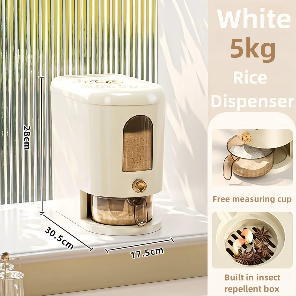 Rice Keeper: Freshness, Neatness, and Convenience in One!