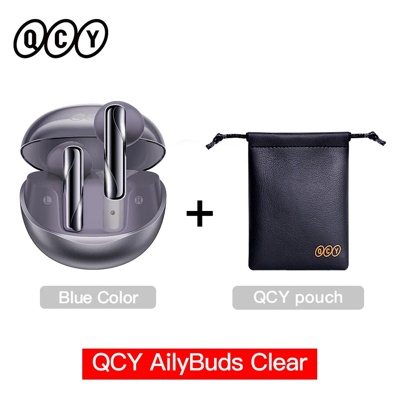 QCY AilyBuds Wireless Earphones – Bluetooth 5.3, ENC, Low Latency