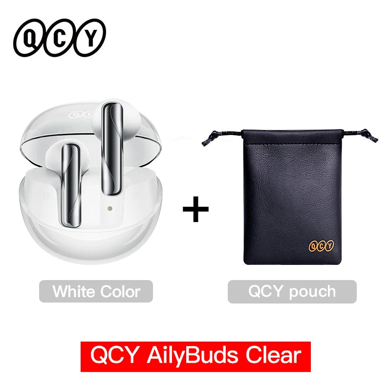 QCY AilyBuds Wireless Earphones – Bluetooth 5.3, ENC, Low Latency