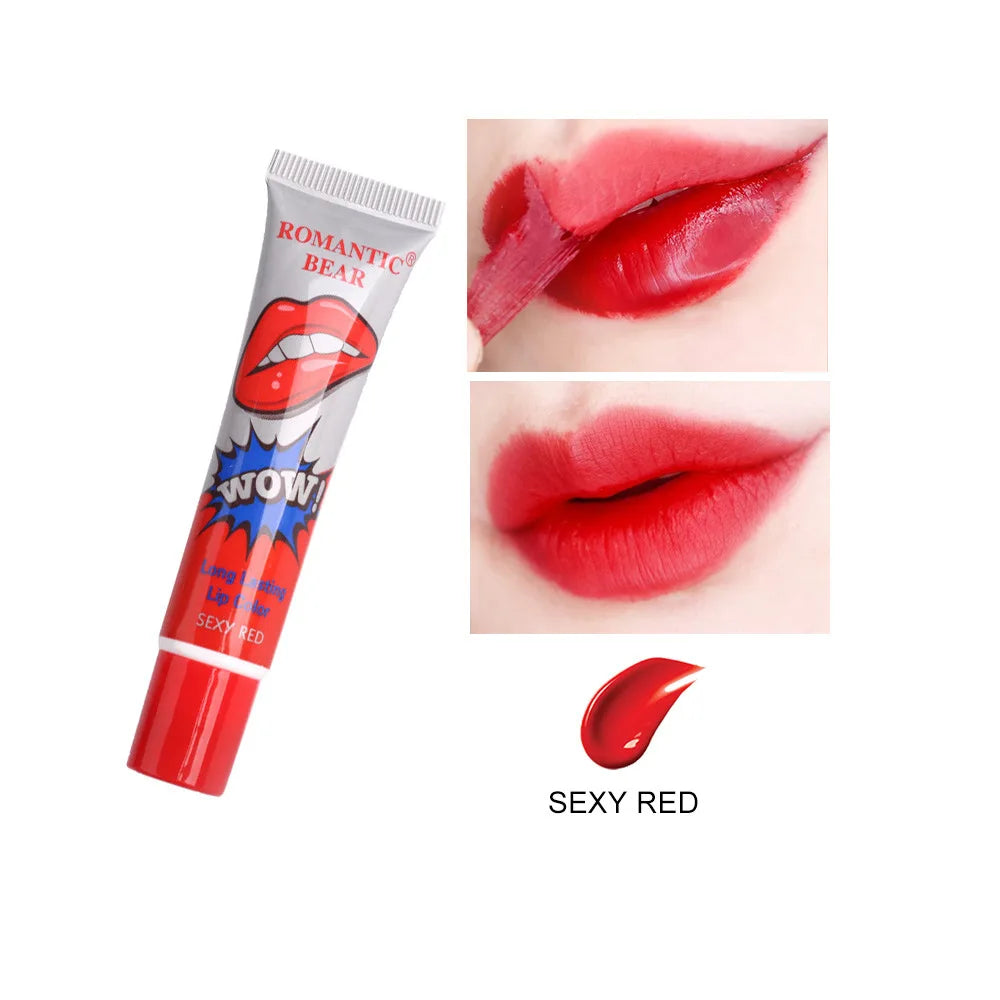 Magic Peel-Off Lipstick – Waterproof, 6-Color, Long-Lasting Lip Stain & Gloss
