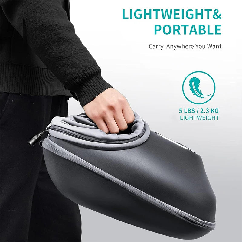 Spa-Quality Foot Therapy at Home – Heat, Shiatsu, and Air Compression Magic