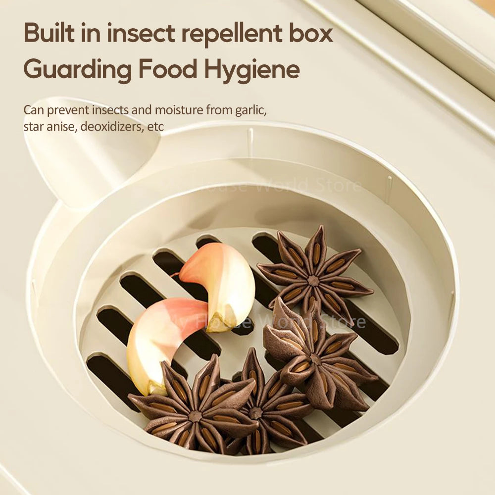 Rice Keeper: Freshness, Neatness, and Convenience in One!