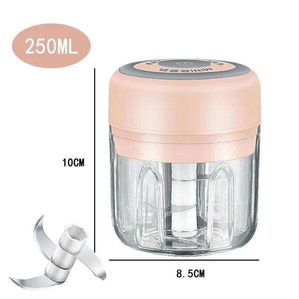 Manual Meat Grinder & Garlic Chopper – Multi-Purpose Kitchen Tool