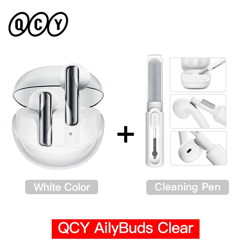 QCY AilyBuds Wireless Earphones – Bluetooth 5.3, ENC, Low Latency