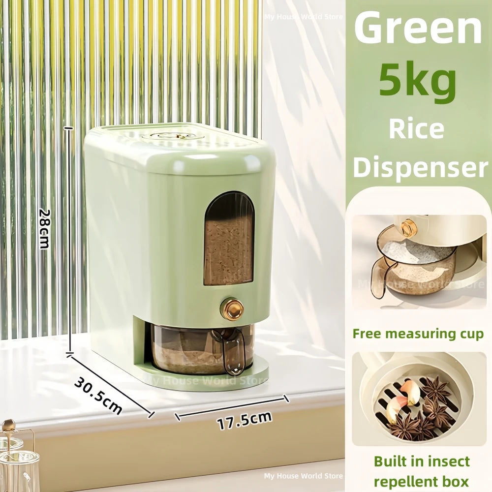 Rice Keeper: Freshness, Neatness, and Convenience in One!
